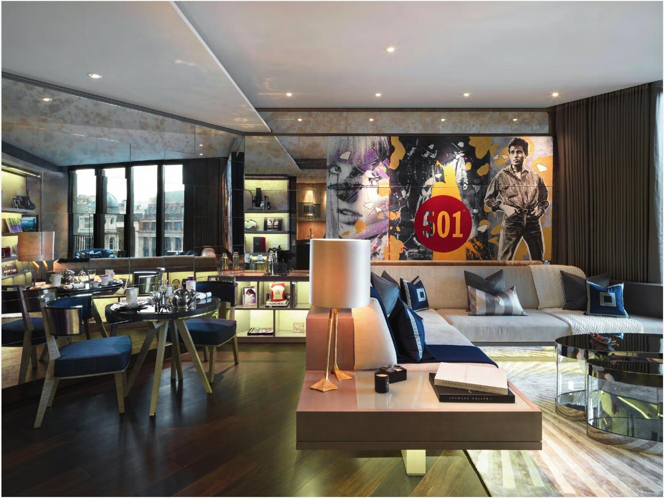 One Hyde Park I interior