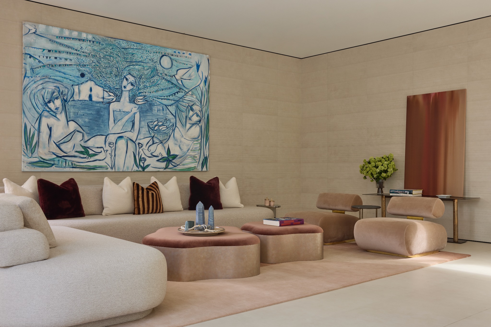Trousdale Estates living room
