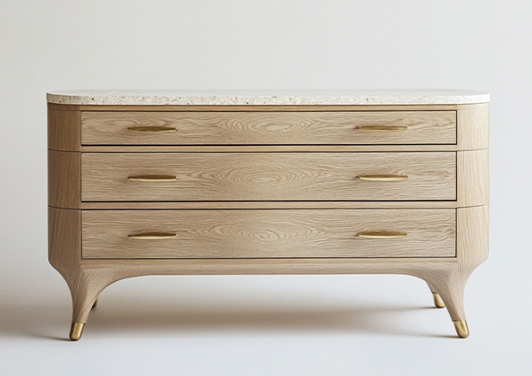 Helio Dresser - Bespoke dresser designed by Angie Socias